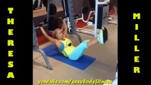 THERESA MILLER Toning Exercises for Abs, Legs and Glutes