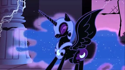 (HD) MLP:FiM S1E02 - Nightmare Moon Destroys the Elements