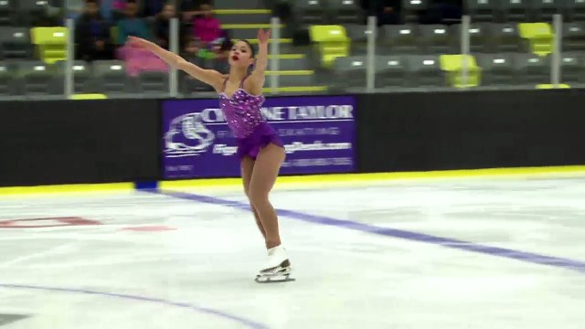Kelsey Wong - Senior Women Free - 2016 Skate Canada BC/YK Sectional Championships