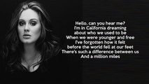 Adele - Love In The Dark (Lyrics) - Vidéo dailymotion