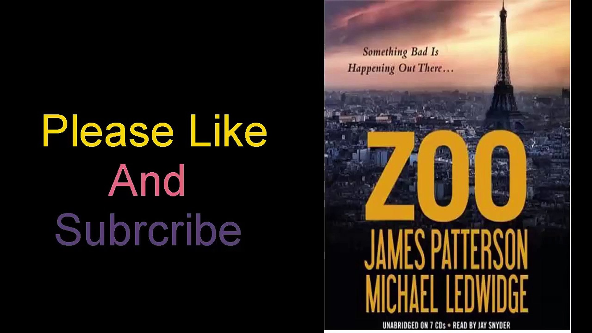 ⁣Zoo by James Patterson Audiobook Part 01.mp4