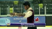 Satish Stefansson - Senior Men Free - 2016 Skate Canada BC/YK Sectional Championships
