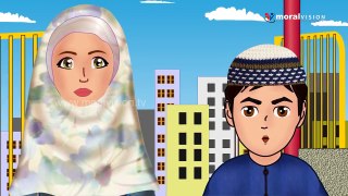 Change this clothe shirt Bari !! - Short cartoon animation for children islamic