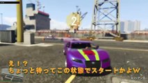 PS4　GTA5　オンライン実況　part59　鬼畜レース　Loop tornado inverted