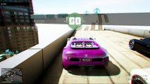 GTA5　オンライン実況　part268　鬼畜レース　SHAQドライビングテクニック養成所4　(Funny Moments EPIC RACE)