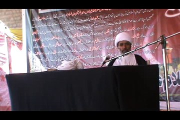 Moulana Sajjad Hussain (Nawan Sher) 6 Muharram 1437hj at Basti Mehmoodaywala (KWL)