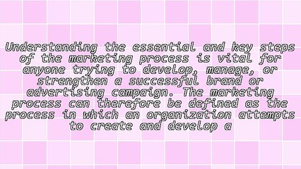 Appreciating The Importance Of the Marketing Process in the Growth Of a Business
