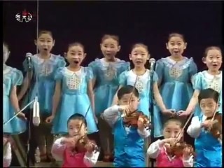 Впечатляющий детский хор из Северной Кореи 🎶