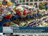 Bolivianos celebran a los cráneos como cada 8 de noviembre