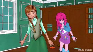 Anna & Pinkie Pie (OlafVids Dancing Series) - Frozen My Little Pony Parody