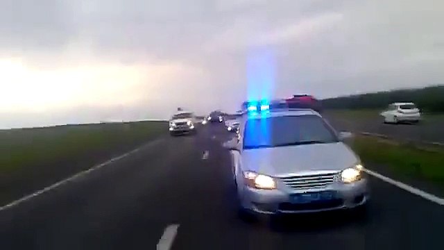 Погоня ДПС за ИЖом