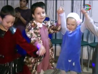 Концерт Малики в детском приюте.