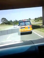 2 Ambulances racing to be the first on Accident Scene in South Africa