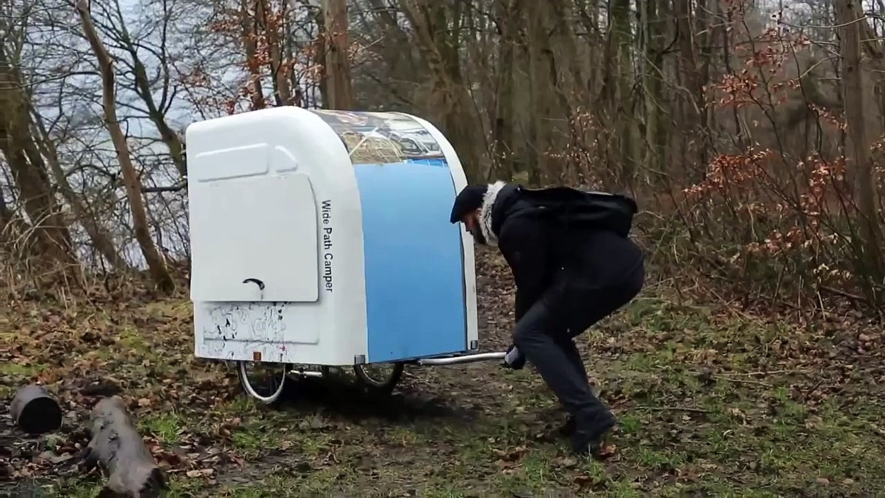 Une caravane pour vélos !