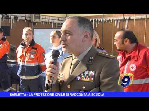 BARLETTA | La Protezione Civile si racconta a scuola
