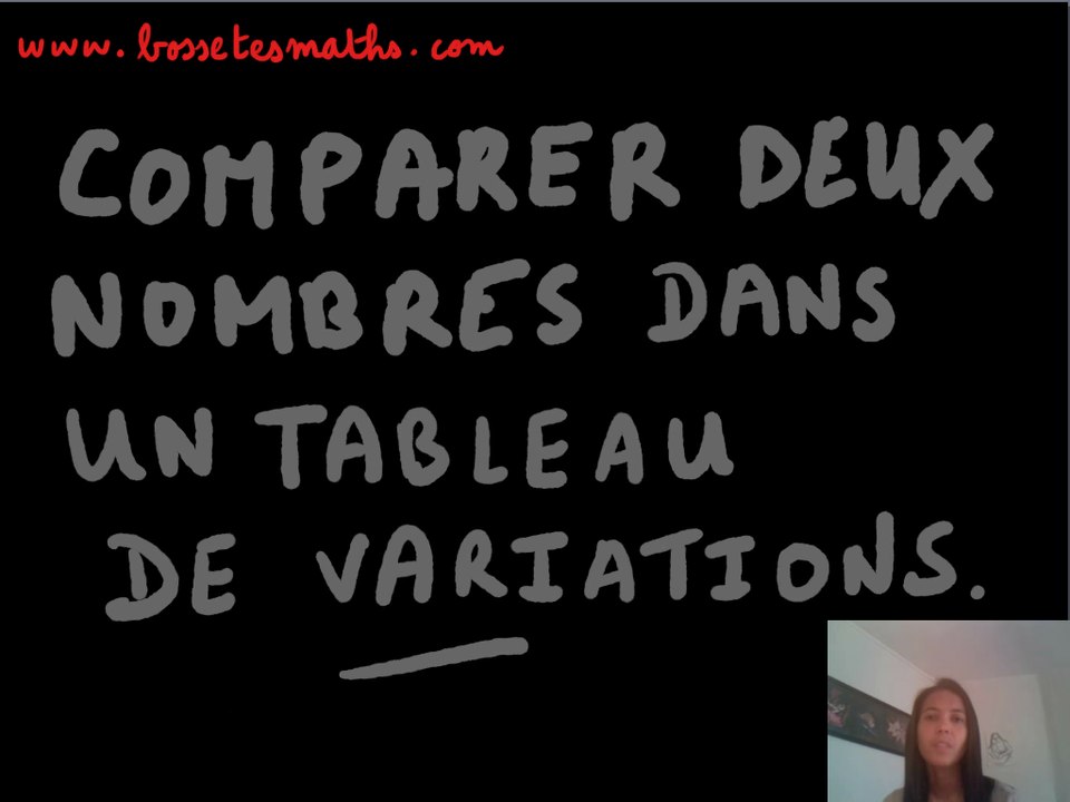 Comparer deux nombres dans un tableau de variat...