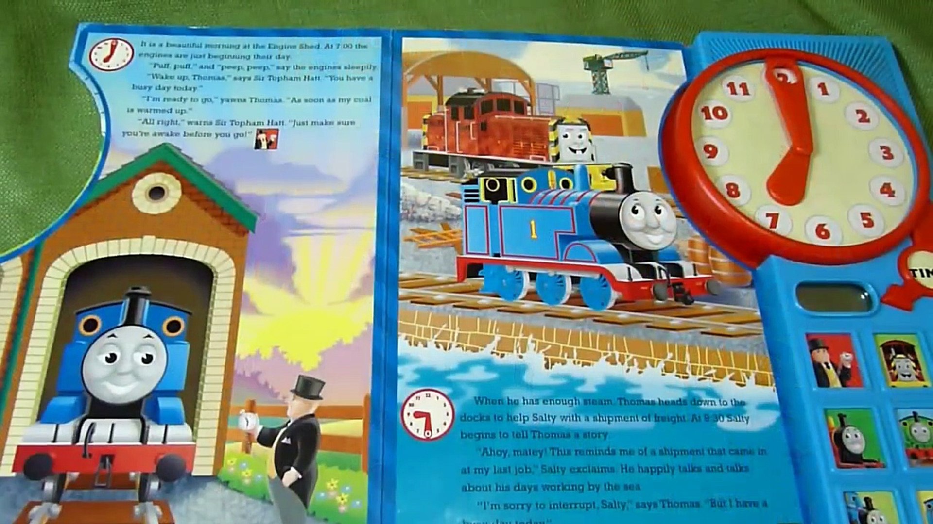 Thomas Friends Right On Time Clock Book Read Aloud For Children Dailymotion Video Thomas Friends Right On Time Clock Book Read Aloud For Children Dailymotion Video