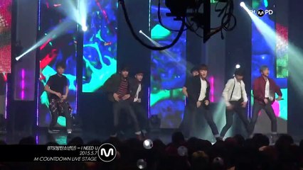 [MPD직캠] 방탄소년단 직캠 I NEED U BTS Fancam Mnet MCOUNTDOWN 150507