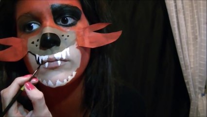 [FNAF Halloween Makeup] FOXY (zara kawaii) | Five Nights at Freddys halloween Costumes