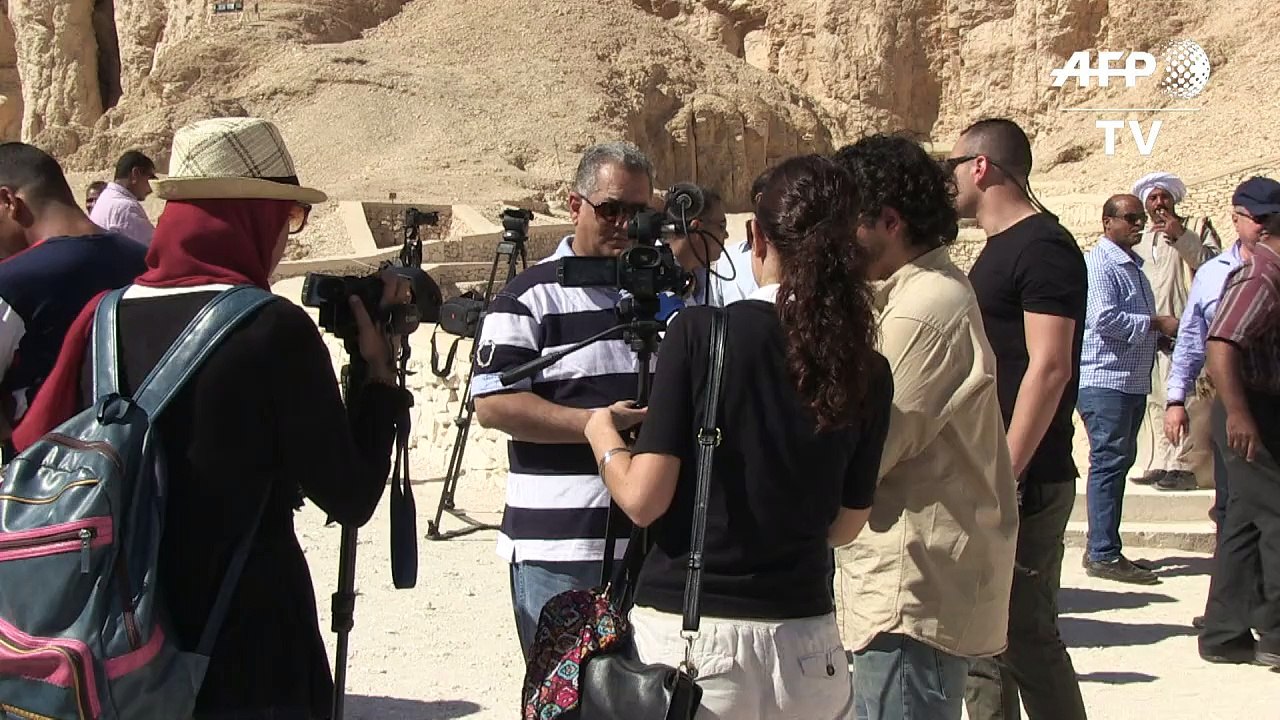 Egyptian authorities reveal new ancient tombs in Luxor