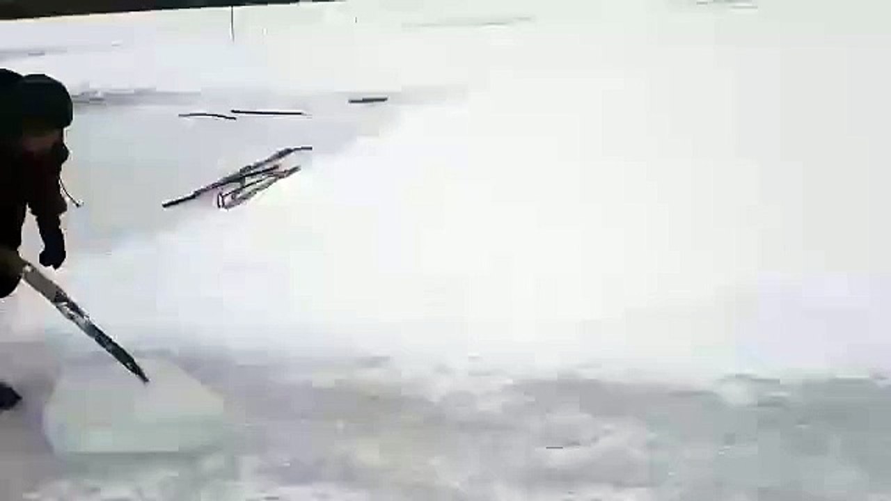 Керлинг по Якутски!