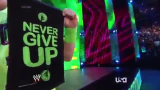 WWE - 2014 - Raw - John Cena, Dean Ambrose & Roman Reigns Vs The Wyatt Family