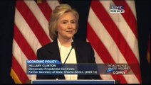 Heckler Interrupts Hillary Clinton Economic Speech - 2016 Presidential Campaign 7/13/2015