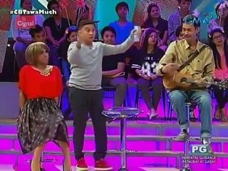 Aljur Abrenica and Kris Bernal-Celebrity Bluff 2015 Part 4