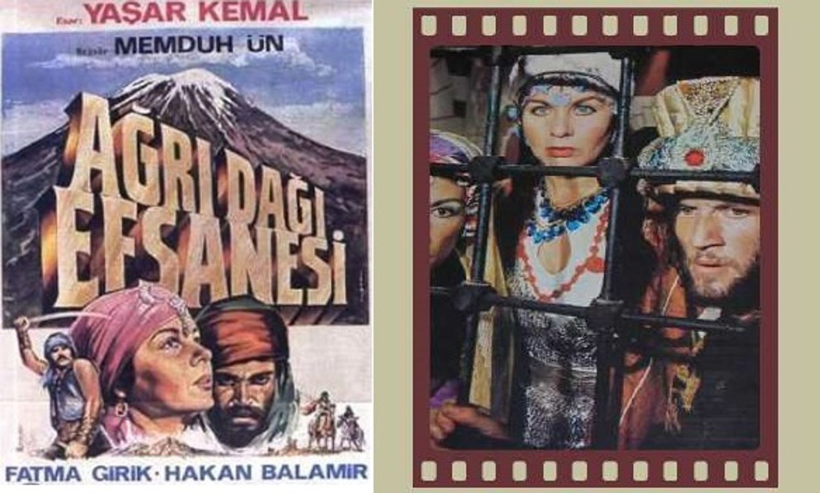 Yeşilçam Film Müzikleri AĞRI DAĞI EFSANESİ Türk Sinema Yaşar Kemal Aynı Adlı Romanı Uyarlanan Yapımı Jenerik Film Müziği Piyano Opera FATMA GİRİK Agrı Dağ Efsane Efsaneleri