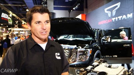 STEVE SANDERS Nova Nissan Titan @ SEMA SHOW 2015