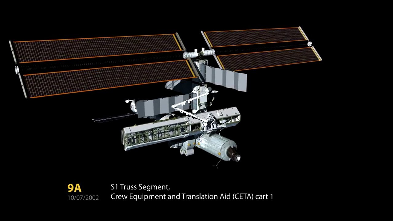 L'assemblaggio della ISS raccontato in 2 minuti
