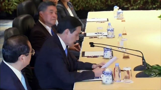 Leaders of China,Taiwan meet for first time in six decades