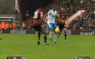 Ayoze Perez Fantastic Goal | AFC Bournemouth vs Newcastle 2015