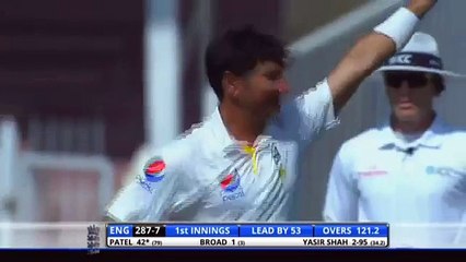 Yasir has bowled Patel Ball of the century - Video Dailymotion