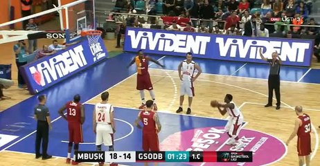 BSL 5. hafta: Uşak Sportif-Galatasaray Odeabank İlk Yarı
