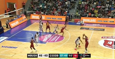 BSL 5. hafta: Uşak Sportif-Galatasaray Odeabank İkinci Yarı