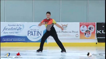 CSA2016-Québec, Pré-Novice Messieurs Libre Échauffement 1