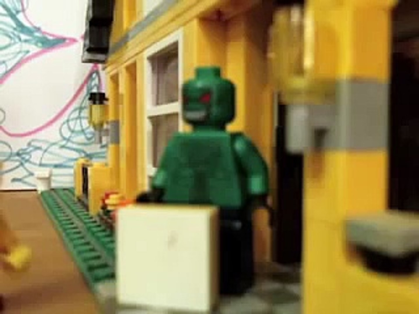 Lego SpongeBob - Pizza Delivery - Dailymotion Video