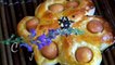 How to Make Super Soft and Moist Chinese Bakery Buns / Milk Bread Flower / Hot Dog Buns 花型香腸麵包