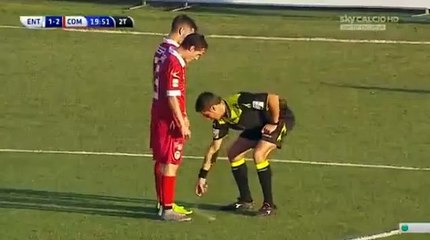 Virtus Entella vs Como 2-2 Michele Pellizzer Goal Serie B 7.11.2015