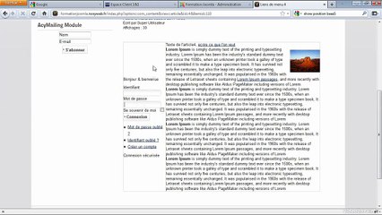 11.Les modules Joomla!