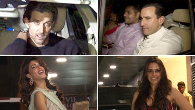 Hrithik Roshan, Jacqueline Fernandez, Sonakshi Sinha | Bollywood's Pre-Diwali Party