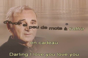 Charles Aznavour Formidable karaoké Joseph BULLA