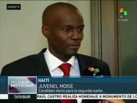 Haití: candidato Celestin rechaza resultados electorales oficiales