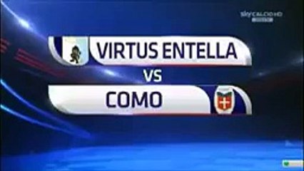 Virtus Entella - Como 2-2. All Goals. Serie B 7⁄11⁄2015