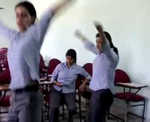 SRM college girls sexy Dance in class room -