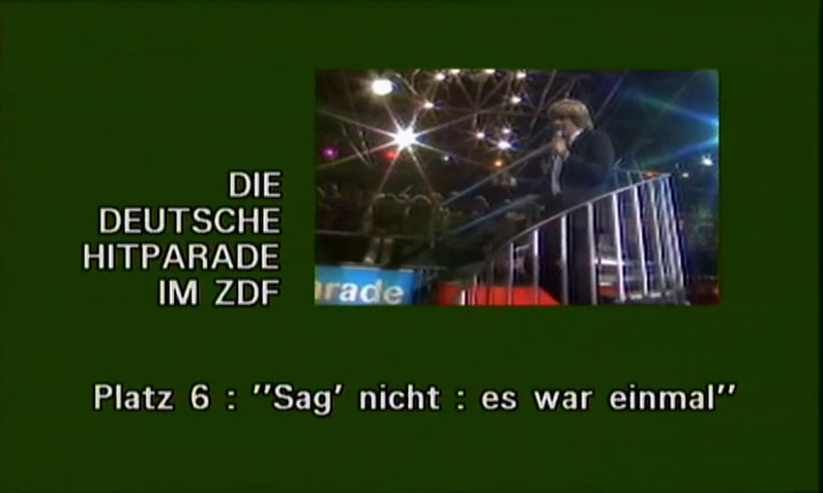 Howard Carpendale - Sag' nicht Es war einmal 1979