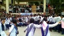 Students Dancing In School _ Boy's And Girl's dance -