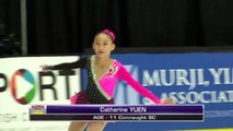 Catherine Yuen - Juvenile Women U12 - 2016 Skate Canada BC/YK Sectional Championships