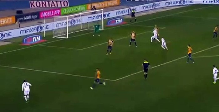 Emanuele Giaccherini Goal - Verona 0 - 1 Bologna - Serie A - 07/11/2015
